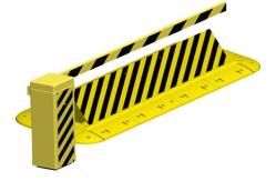 China Access control system heavy duty electromechanical hydraulic vehicle blocker with parking barrier gate supplier