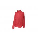 100% Polyester Winter Jacket Hexagonal Pattern Women Thermal Red Jacket Polar Fleece for sale
