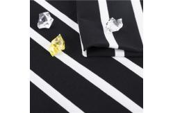 China Soft Refreshing Striped Cotton Fabric For French Terry supplier