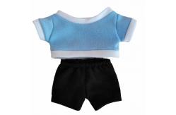 China Short Plush Cute Cartoon Doll With Polypropylene Cotton Filling supplier