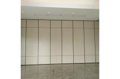 China Mobile Acoustic Restaurant Partition Wall With Fabric Wrap MDF Surface supplier