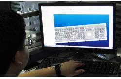 China Industrial Keyboard With Touchpad manufacturer