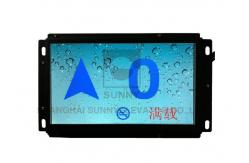 China Black Elevator LCD Display Screen / Segment Lcd Display Elevator supplier