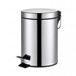 3L/5L/7L/12L/20L/30L BSCI Certificated SS Round Foot Pedal Bin Trash Can with Soft Closing Rolling Cover Type Inquiry Us for sale