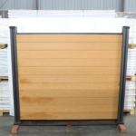 Lightweight Wpc PU Stone Fence Panel Faux Polyurethane 3D Wall Board