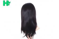 China Custom Straight 16 Inch Long Synthetic Wigs With Baby Hair supplier