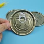 Metal Pull Tab Pop Top Cap Easy Open Tinplate Lid Non Refillable