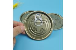 China Metal Pull Tab Pop Top Cap Easy Open Tinplate Lid Non Refillable supplier