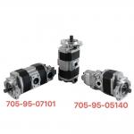 Komatsu Hydraulic Gear Pump 705-95-07101 705-95-05140 for HD465-7R HD605-7R Dumper for sale