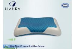 China High Density Viscoelastic Cooling Gel Pillow Summer Ice Aqua , Memory Foam Pillow supplier