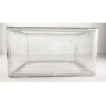 Customized Size Acrylic Box MOQ 100 Durable High Transparency Easy to Clean for sale