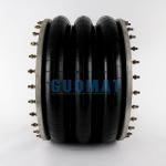 Original GUOMAT 3H630376 Triple Convoluted Air Spring For Industrial Equipment for sale