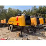 Reconditioned Used Concrete Trailer Pump HBT6016C-5D 6860 Kg Weight for sale