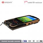 3C IP65 Handheld Android Barcode Scanner with Wireless Magnetic absorption charging for sale