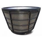 Stainless Steel Centrifugal Filtering Basket with Polishing for for sale