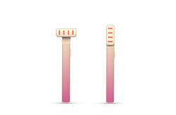 China Microcurrent Therapeutic 0.9W Eye And Face Massager Red Light Wand supplier