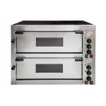 Multifunctional Commercial Pizza Oven 2 Decks Mechanical Timer Control for sale