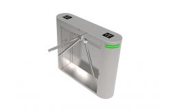 China Automatic Waist Height Turnstiles Security Turnstile Gate For Museum / Bank supplier