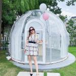 Multifunctional Use Igloo Bubble Tent Diameter 3.5m Clear Globe Tent for sale