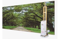 China Movable Direct Automatic Wall Inkjet Printer Printing Speed 7M2 Per Hour supplier