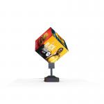 Micro Machining Mobile Rotating LED Screen