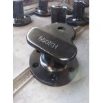 SWL 550KN Tee Head Mooring Bitts Ship Berthing Bollard for sale