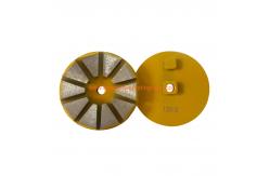 China Quick Change Double Button Segments concrete grinding tools for concrete grinder supplier