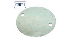 China Galvanized Finish Round Metal Electrical Box Cover For BS4568 Junction Boxes supplier