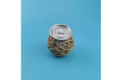 China Customized 73mm Diameter Aluminum Beverage Can With Lids Easy Open End supplier