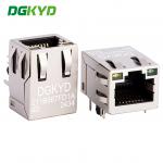 100M BASE-Tx RJ45 Ethernet Jack PCB Jack Shielded DGKYD211B567FD1A4D for sale