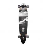 Globe Pinner Classic Coconut / Black Tide Longboard Complete Skateboard - 9 x 40 for sale