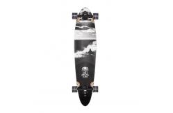 China Globe Pinner Classic Coconut / Black Tide Longboard Complete Skateboard - 9 x 40 supplier
