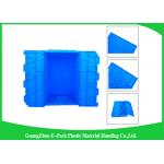 Mesh Collapsible Plastic Containers with Attached Lids / Package Folding Plastic Crates