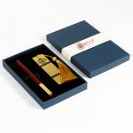 Customized Business Stationery Set Propitious Cloud Bookmark Gift Box Signature Pen