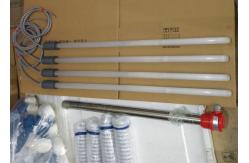 China Industrial Durable Glass Quartz Immersion Heater For Solutions supplier