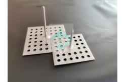 China 40mm Square Iso Perforated Base Insulation Hanger Fixing Stone Wool Panel supplier