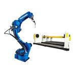 Yaskawa AR1440 Welding Robotic Arm With CNGBS Robot Welding Positioner For Automated Welding Robot for sale