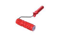 China 7'' Rubber Design Roller with 6mm dia chrome-plated frame supplier