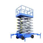 8m Mobile Scissor Lift Platform 2000Kg Mobile Hydraulic Lift Platform for sale