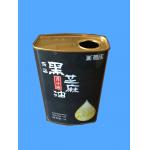 1L Cooking Oil Tin Can Plastic Cap Small Rectangular Tin Containers