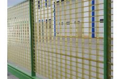 China Prefabricated Web Protection FRP Fencing Customized Height Easy Install supplier