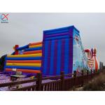 Customized Huge Circus Inflatable Fun City Inflatable Bouncy House Slide Castle