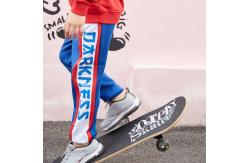 China OEM ODM Boys Casual Trousers Teenager Children Solid Jogger Pants supplier