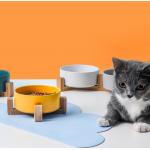 High Feeding Station Elevated 18cm Slow Food Bowl For Cats for sale
