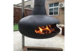 China Portable Camping Wood Burning Fire Pits 60cm 80cm Low Smoke Rocket Stove supplier