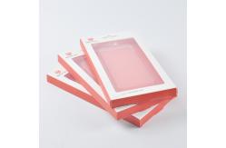 China Cardboard Packing Box with Clear Window Car Charger USB Data Cable Support supplier