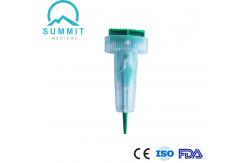 China Push Button Safety Lancet 21G Needle 1.8mm Depth for Rapid Test supplier
