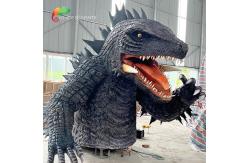 China Outdoor Custom Animatronics Godzilla Monster Volcano In Amusement Park supplier