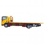 China Hot-sale ISUZU 4*2 Factory Price New Diesel Loading 4 T Towing 6 T Flatbed Tow Truck for Road Recovery for sale