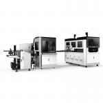 Rigid box making machine with dual box wrapping part jewellery box making machine for sale